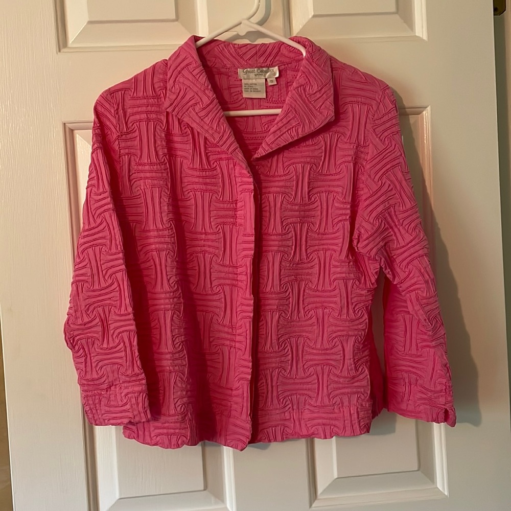 Pink blouse/ jacket